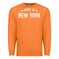 Carrot Made In New York NY City NYC New Yorker My Home State Pride Premium T- Premium Sweatshirt - Craftify