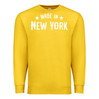 Lemon Made In New York NY City NYC New Yorker My Home State Pride Premium T- Premium Sweatshirt - Craftify