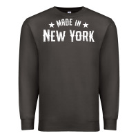 Smoke Made In New York NY City NYC New Yorker My Home State Pride Premium T- Premium Sweatshirt - Craftify