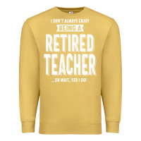Antique Gold Retired Teacher Premium Sweatshirt - Craftify