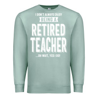 Seafoam Retired Teacher Premium Sweatshirt - Craftify