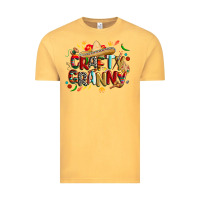 Vintage Mustard Cinco de mayo crafty granny Vintage Tee - CowGirlArtShop