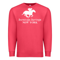 Cardinal Saratoga Springs New York Horse Racing Jockey Premium Sweatshirt - Craftify