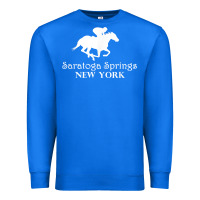 True Royal Saratoga Springs New York Horse Racing Jockey Premium Sweatshirt - Craftify