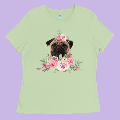 Pug Ladies Tee Designed By Bettercallsaul