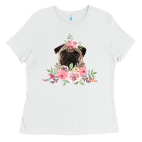 White Pug Ladies Tee - Bettercallsaul