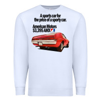 White AMC AMX Premium Sweatshirt - Craftify