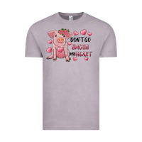 Vintage Zinc Valentine's Day Don't Go Bacon My Heart Vintage Tee - RanaPortraitStore