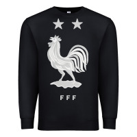 Black FFF Two Stars Premium Sweatshirt - Craftify