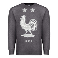 Charcoal Heather FFF Two Stars Premium Sweatshirt - Craftify