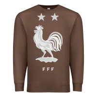Chestnut FFF Two Stars Premium Sweatshirt - Craftify