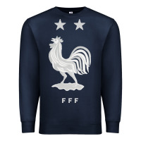 Navy FFF Two Stars Premium Sweatshirt - Craftify