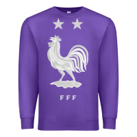 Purple FFF Two Stars Premium Sweatshirt - Craftify