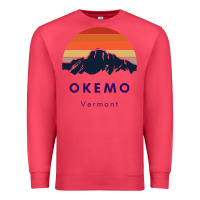 Cardinal Okemo Vermont Skiing Snowboarding Hikers Gifts for VT Travel Premium Sweatshirt - InspiraDesign