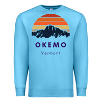 Okemo Vermont Skiing Snowboarding Hikers Gifts For Vt Travel Premium Sweatshirt | Teevron