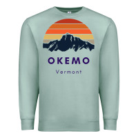 Seafoam Okemo Vermont Skiing Snowboarding Hikers Gifts for VT Travel Premium Sweatshirt - InspiraDesign