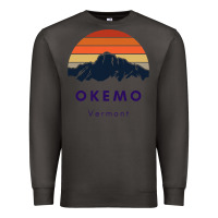 Smoke Okemo Vermont Skiing Snowboarding Hikers Gifts for VT Travel Premium Sweatshirt - InspiraDesign