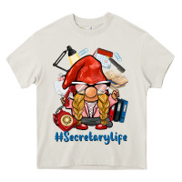 Secretary Life Gnome Heavy Core Tee | Teevron