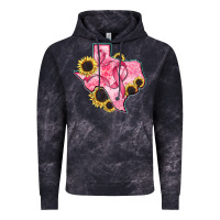 Cloud Black texas map breast cancer Vintage Hoodie - CowGirlArtShop