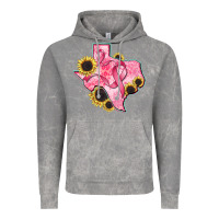 Cloud Rock texas map breast cancer Vintage Hoodie - CowGirlArtShop