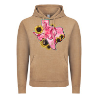 Vintage Coffee texas map breast cancer Vintage Hoodie - CowGirlArtShop