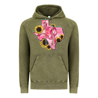 Vintage Olive texas map breast cancer Vintage Hoodie - CowGirlArtShop