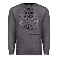 Charcoal Heather BREAKING BENJAMIN Premium Sweatshirt - InspiraDesign