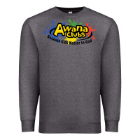 Charcoal Heather vintage awana clubs Premium Sweatshirt - InspiraDesign