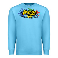 Ocean Blue vintage awana clubs Premium Sweatshirt - InspiraDesign