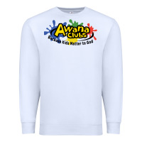White vintage awana clubs Premium Sweatshirt - InspiraDesign