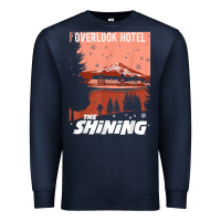 Navy the shining overlook ad t shirt Premium Sweatshirt - InspiraDesign