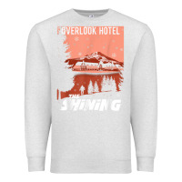 Oatmeal Heather the shining overlook ad t shirt Premium Sweatshirt - InspiraDesign