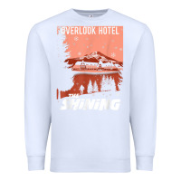 White the shining overlook ad t shirt Premium Sweatshirt - InspiraDesign
