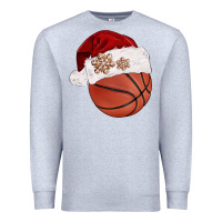 Heather Grey Christmas sports Premium Sweatshirt - BarkalooDesign