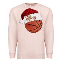 Pale Pink Christmas sports Premium Sweatshirt - BarkalooDesign