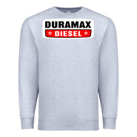 Heather Grey duramax diesel Premium Sweatshirt - InspiraDesign