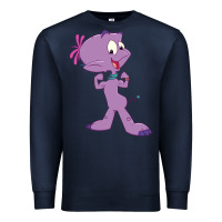 Navy Widget the World Watcher gift Premium Sweatshirt - trangStudio