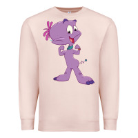 Pale Pink Widget the World Watcher gift Premium Sweatshirt - trangStudio