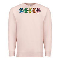Pale Pink Jerrys Designer Bears Premium Sweatshirt - InspiraDesign