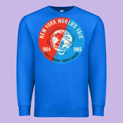 New York World's Fair 196465 Premium Sweatshirt Designed By Inspiradesign
