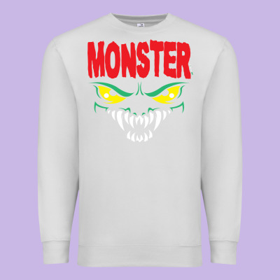 Monster Premium Sweatshirt Designed By Inspiradesign