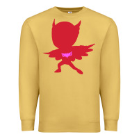 Antique Gold owlette illustration Premium Sweatshirt - InspiraDesign