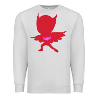 Dove Grey owlette illustration Premium Sweatshirt - InspiraDesign
