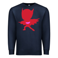 Navy owlette illustration Premium Sweatshirt - InspiraDesign