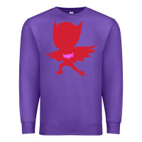 Purple owlette illustration Premium Sweatshirt - InspiraDesign