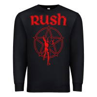 Black vintage starman Premium Sweatshirt - InspiraDesign