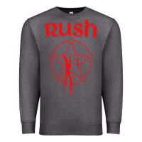Charcoal Heather vintage starman Premium Sweatshirt - InspiraDesign