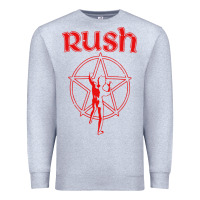 Heather Grey vintage starman Premium Sweatshirt - InspiraDesign