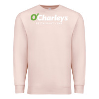Pale Pink O'Charley's Resto and Bar Premium Sweatshirt - InspiraDesign