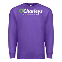 Purple O'Charley's Resto and Bar Premium Sweatshirt - InspiraDesign